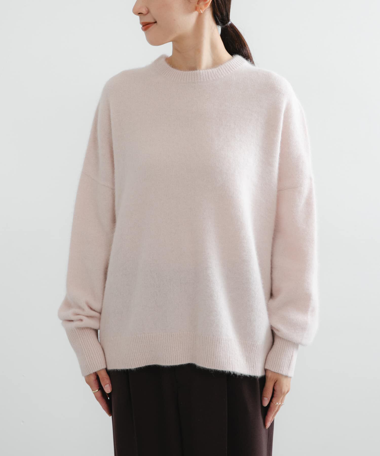 URBAN RESEARCH「FOX/CASHMEREルーズニット」|ニット・セーター|