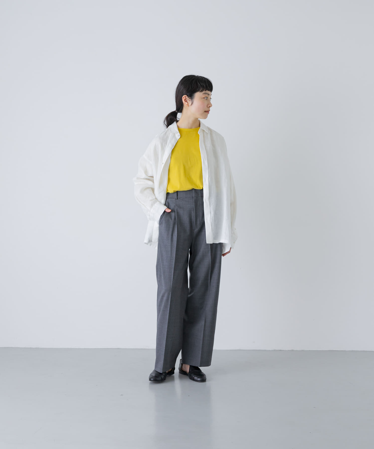 かぐれ「ドライコットンルーズカットソー」|Tシャツ・カットソー|