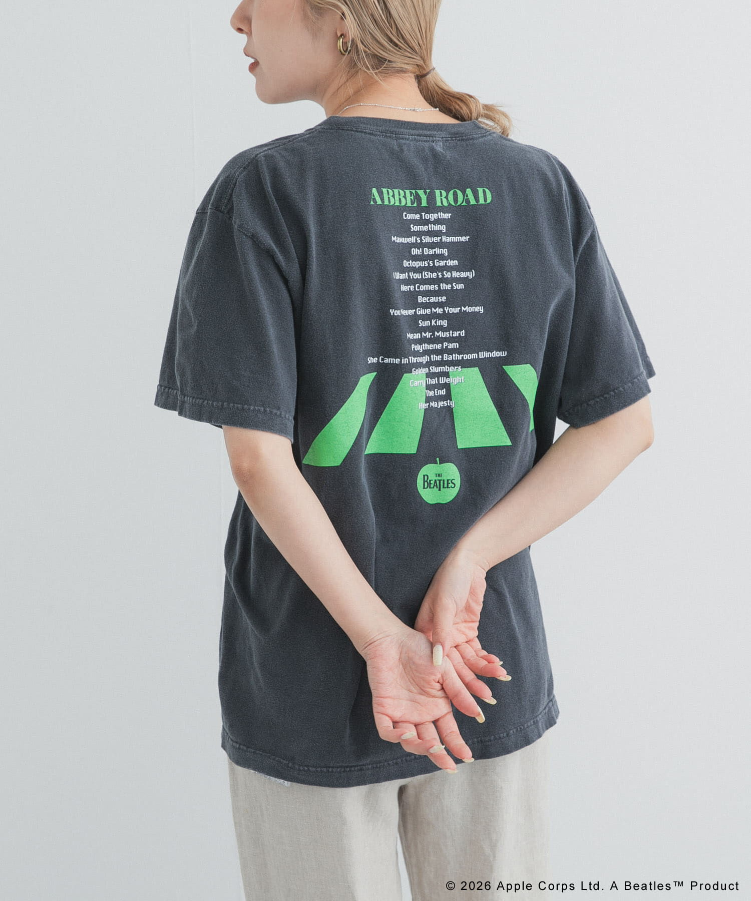 URBAN RESEARCH DOORS「『別注』GOOD ROCK SPEED&times;DOORS　BEATLES ABBEYROAD」|Tシャツ・カットソー|