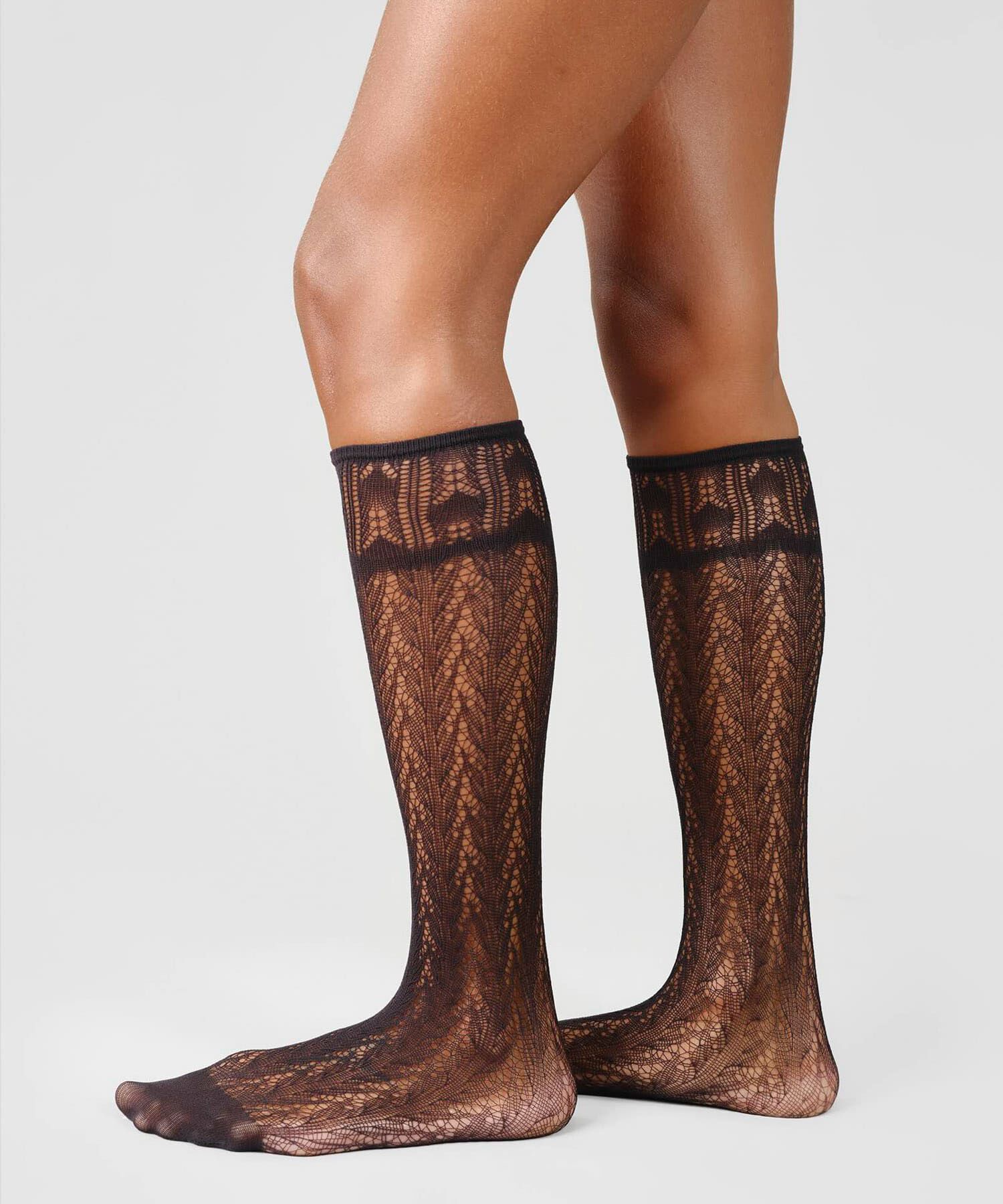 URBAN RESEARCH「SWEDISH STOCKINGS　ERICA CROCHET KNEE HIGHS」|ソックス|