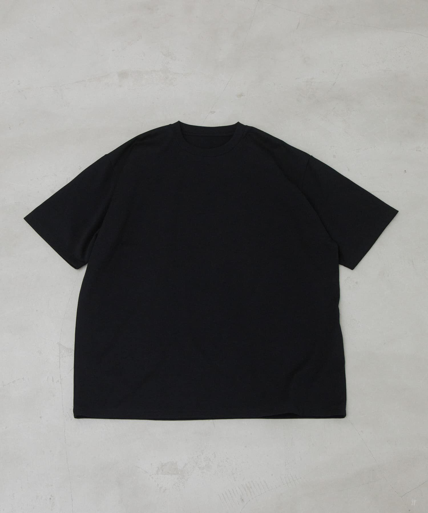 URBAN RESEARCH DOORS「Ultima Jersey Short-Sleeve T-shirts」|Tシャツ・カットソー|ブラック