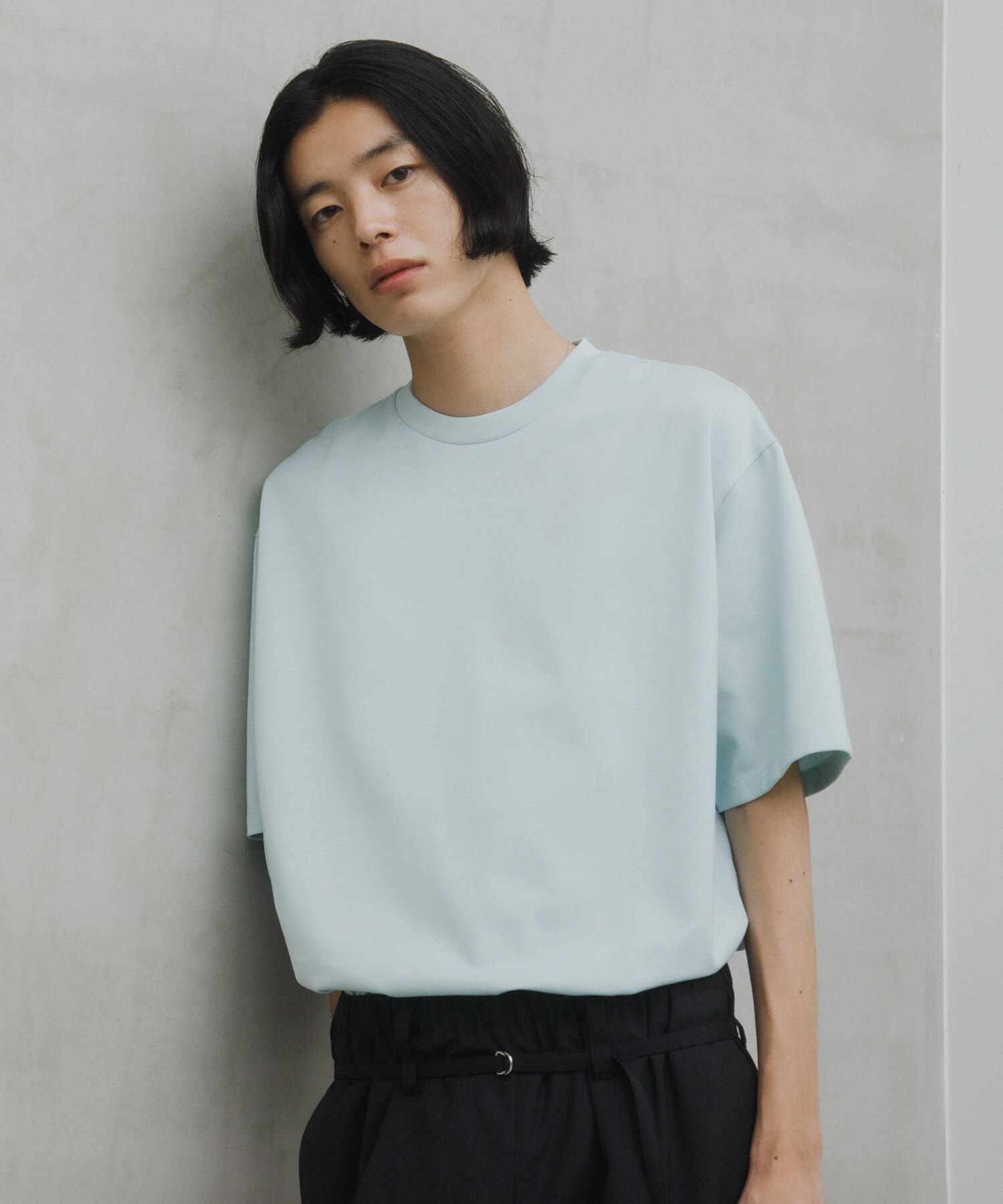 URBAN RESEARCH DOORS「Ultima Jersey Short-Sleeve T-shirts」|Tシャツ・カットソー|ライトブルー