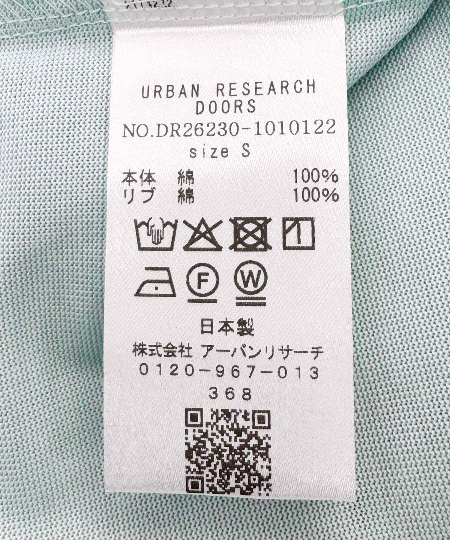 URBAN RESEARCH DOORS「Ultima Jersey Short-Sleeve T-shirts」|Tシャツ・カットソー|
