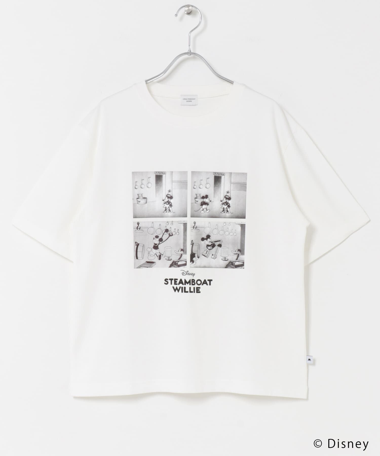 URBAN RESEARCH DOORS「別注/Disney/プリントTシャツ」|Tシャツ・カットソー|