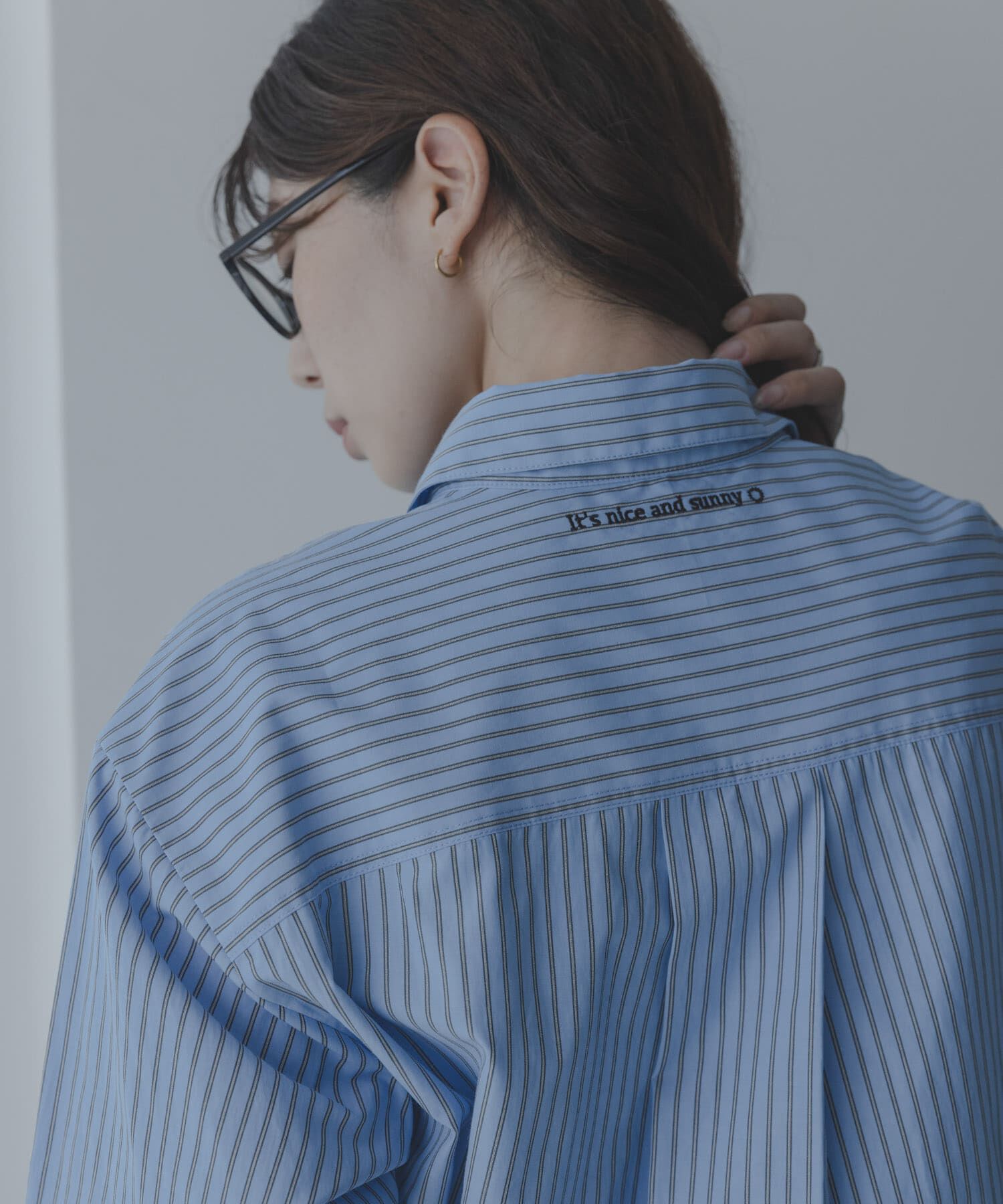 Sonny Label 「エンブロイダリーアソートストライプシャツ」|シャツ・ブラウス|