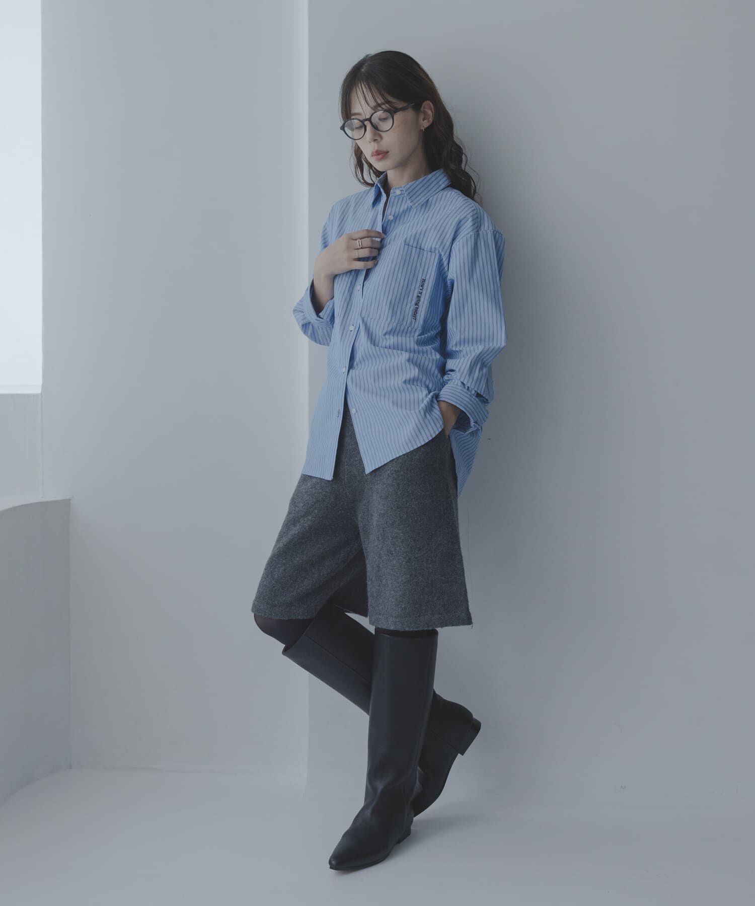 Sonny Label 「エンブロイダリーアソートストライプシャツ」|シャツ・ブラウス|