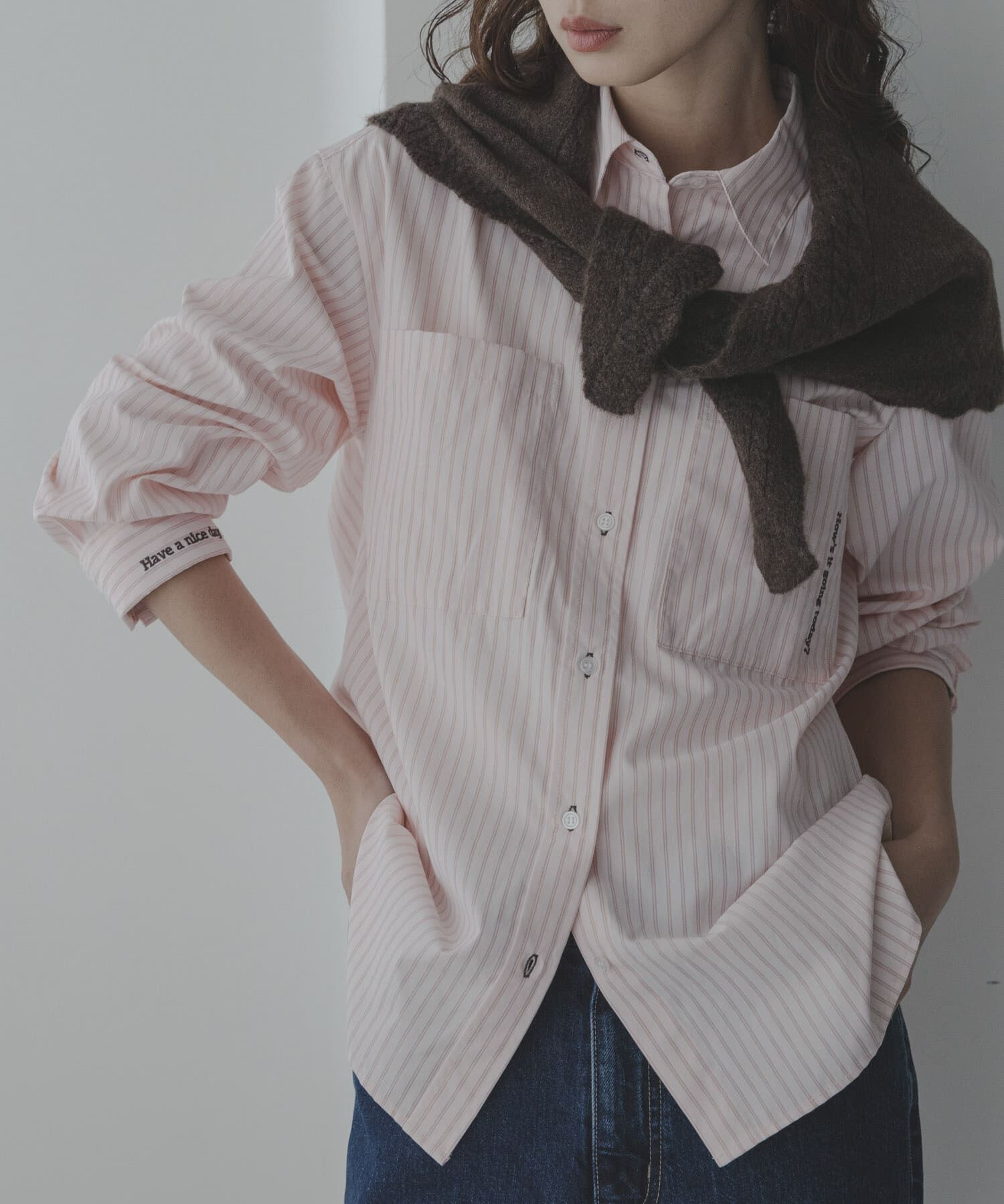 Sonny Label 「エンブロイダリーアソートストライプシャツ」|シャツ・ブラウス|その他2