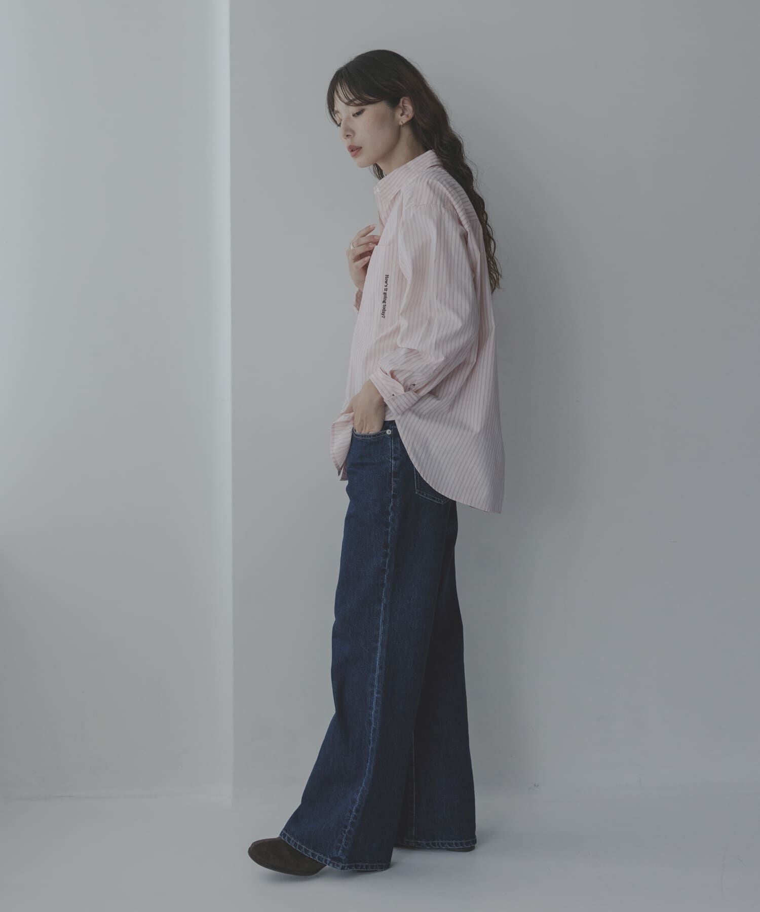 Sonny Label 「エンブロイダリーアソートストライプシャツ」|シャツ・ブラウス|