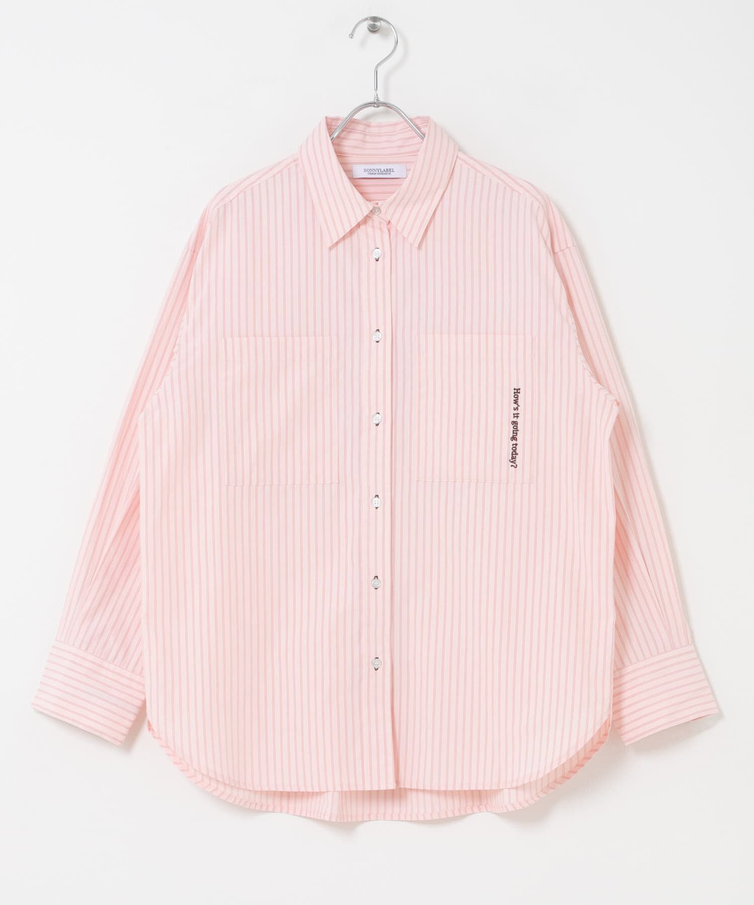 Sonny Label 「エンブロイダリーアソートストライプシャツ」|シャツ・ブラウス|