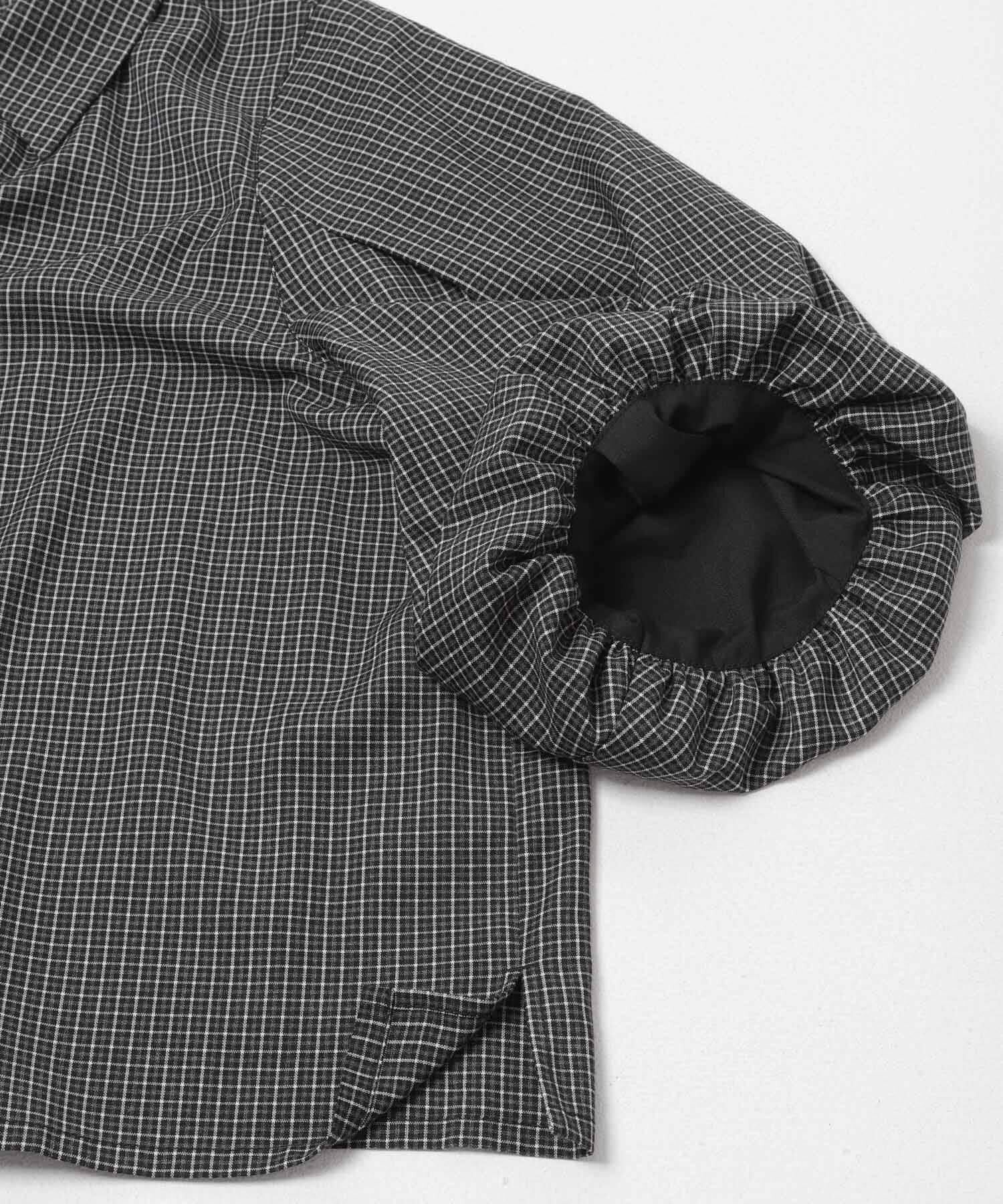 URBAN RESEARCH「グラフチェック袖ボリュームシャツ」|シャツ・ブラウス|