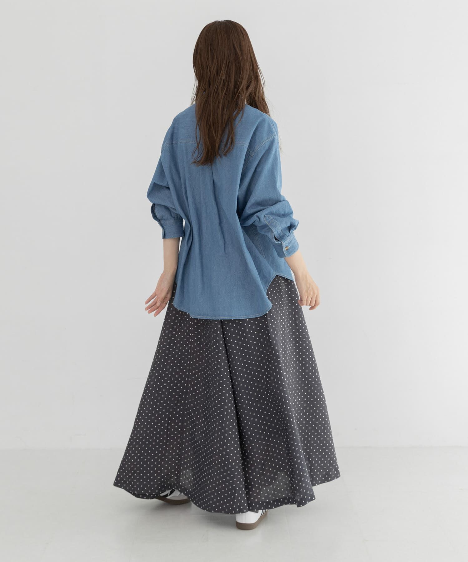 Sonny Label 「『WEB限定』ドットプリントフレアスカート」|スカート|