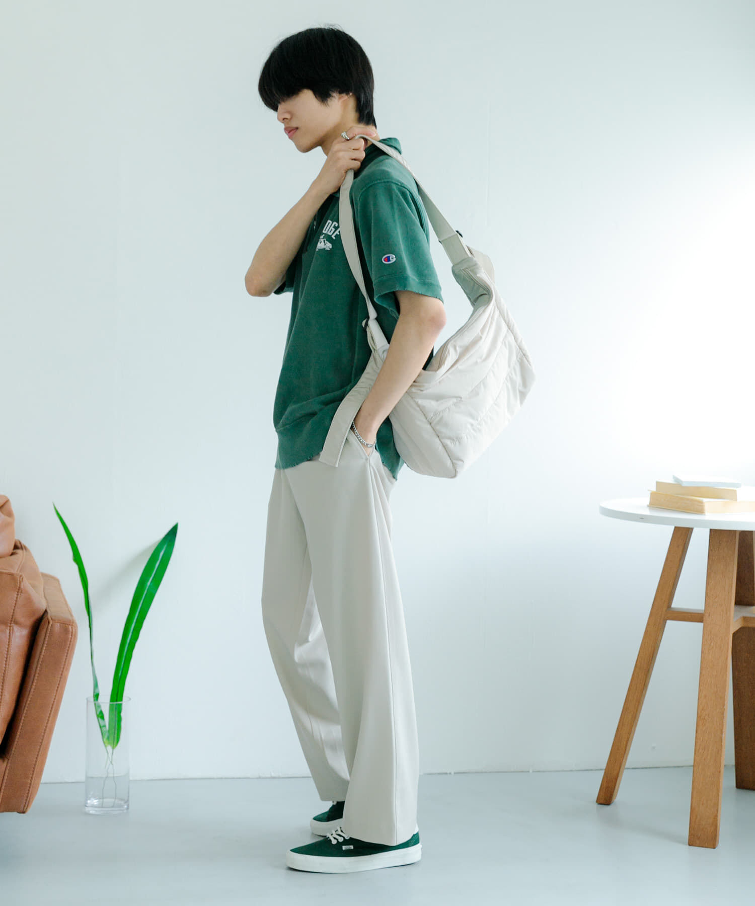 SENSE OF PLACE by URBAN RESEARCH「Champion　REVERSEWEAVE T-SHIRTS B」|Tシャツ・カットソー|
