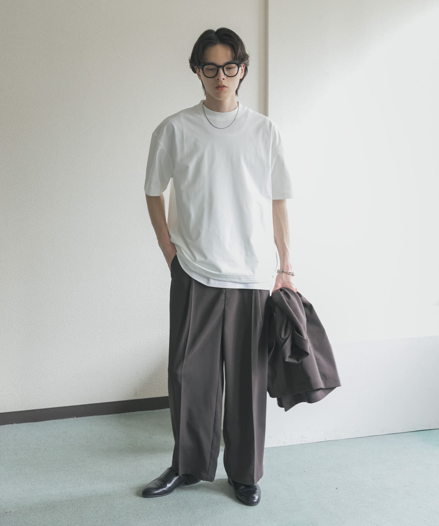 SENSE OF PLACE by URBAN RESEARCH「『接触冷感/ｲｰｼﾞｰｹｱ』ｸｲｯｸﾄﾞﾗｲｱｿｰﾄﾄﾞﾛｰｺｰﾄﾞ」|Tシャツ・カットソー|