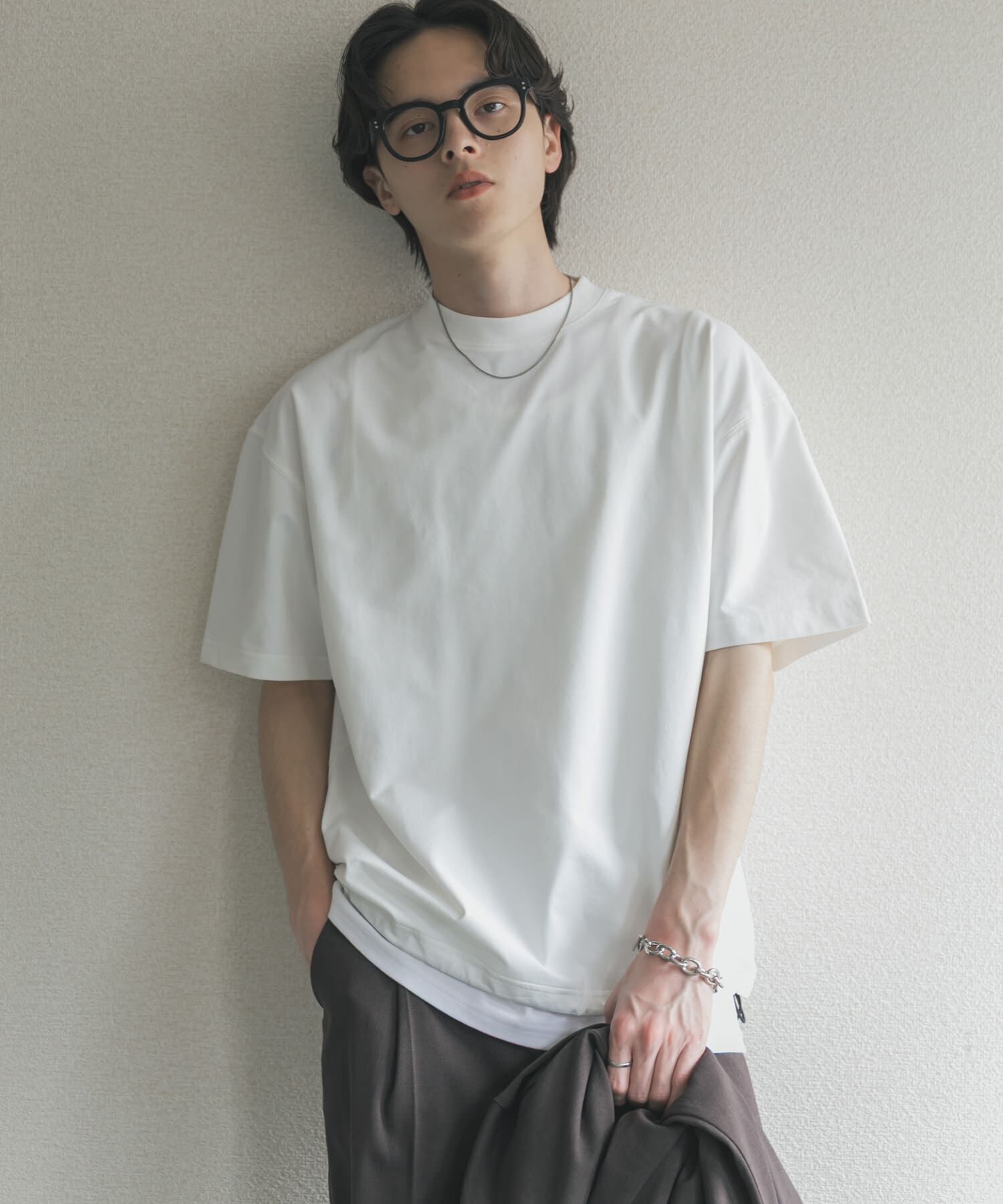 SENSE OF PLACE by URBAN RESEARCH「『接触冷感/ｲｰｼﾞｰｹｱ』ｸｲｯｸﾄﾞﾗｲｱｿｰﾄﾄﾞﾛｰｺｰﾄﾞ」|Tシャツ・カットソー|