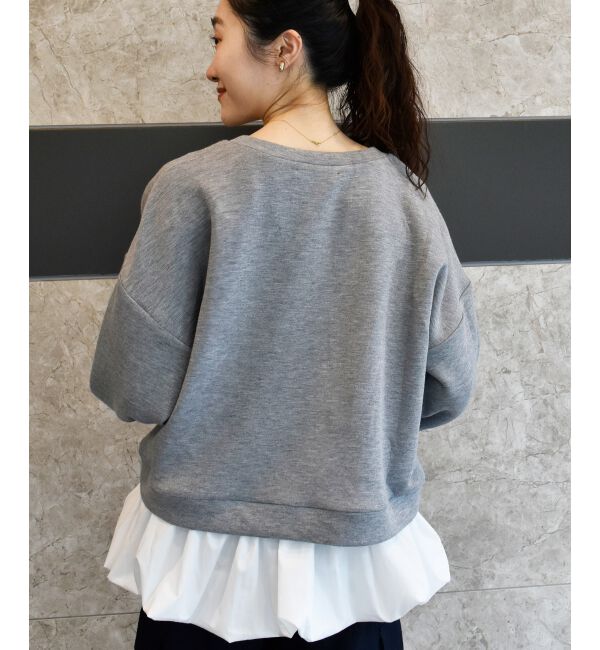  「TORRAZZO DONNAバルーン裾トップス」|Tシャツ・カットソー|