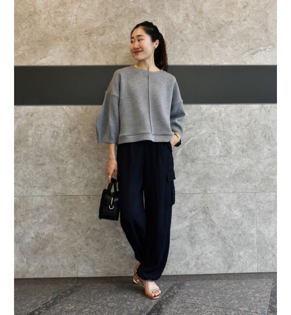  「TORRAZZO DONNAバルーン裾トップス」|Tシャツ・カットソー|