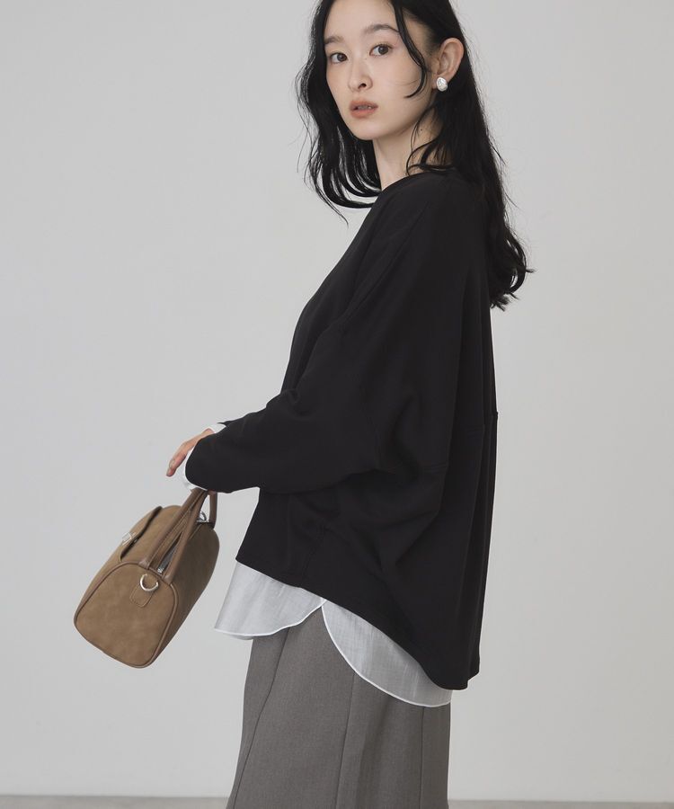 AMERICAN HOLIC「ロングスリーブコクーンプルオーバー」|Tシャツ・カットソー|