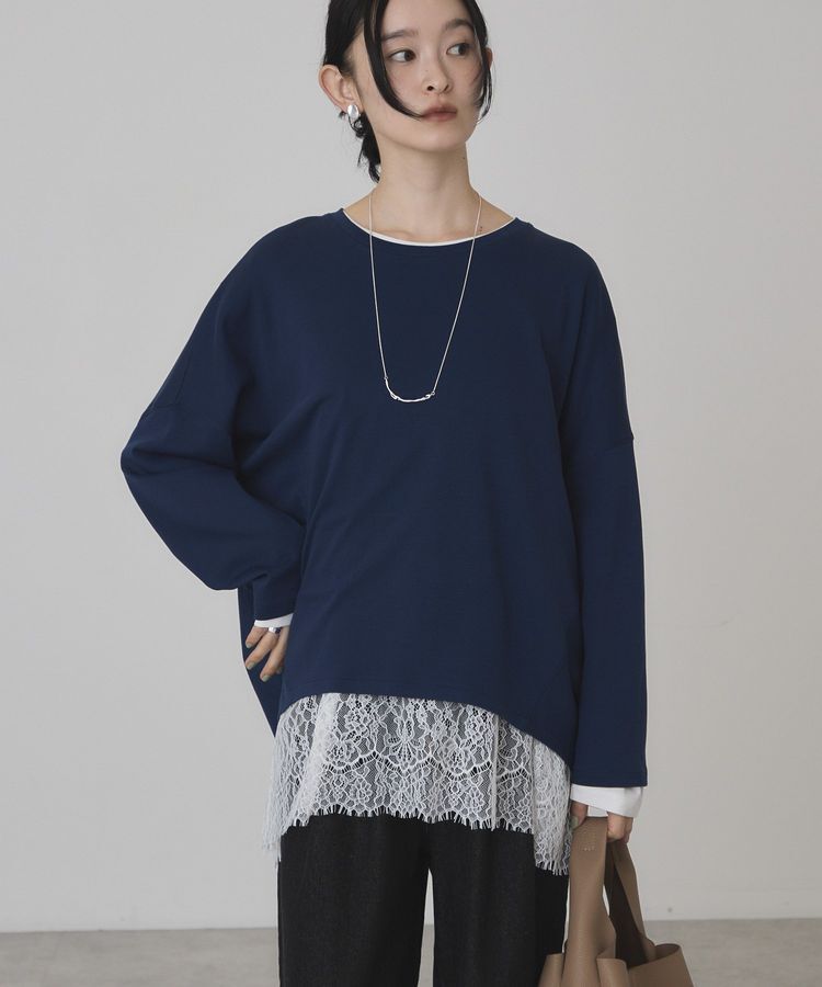 AMERICAN HOLIC「ロングスリーブコクーンプルオーバー」|Tシャツ・カットソー|