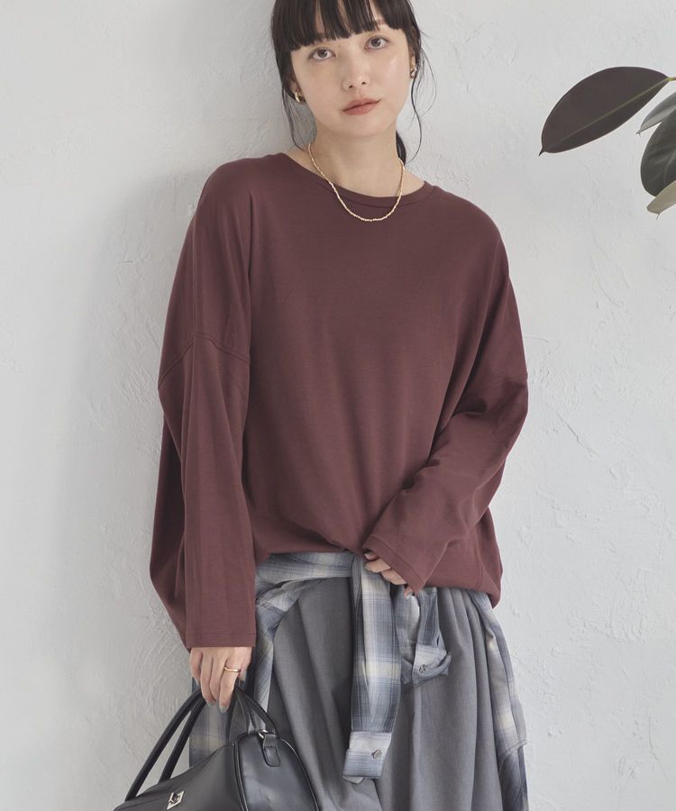 AMERICAN HOLIC「ロングスリーブコクーンプルオーバー」|Tシャツ・カットソー|