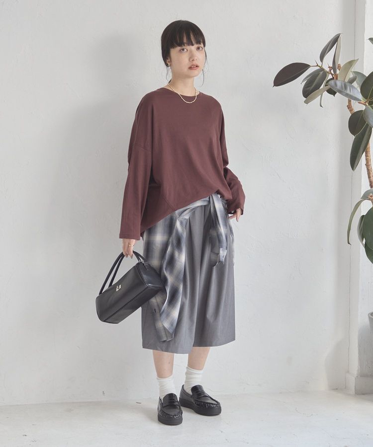 AMERICAN HOLIC「ロングスリーブコクーンプルオーバー」|Tシャツ・カットソー|