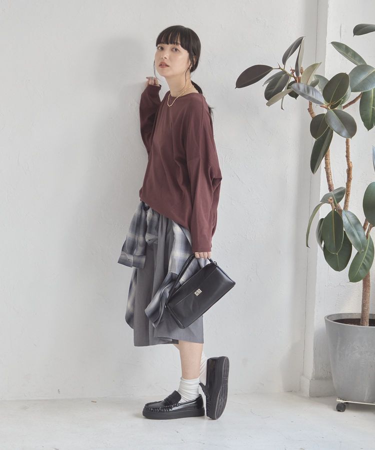 AMERICAN HOLIC「ロングスリーブコクーンプルオーバー」|Tシャツ・カットソー|