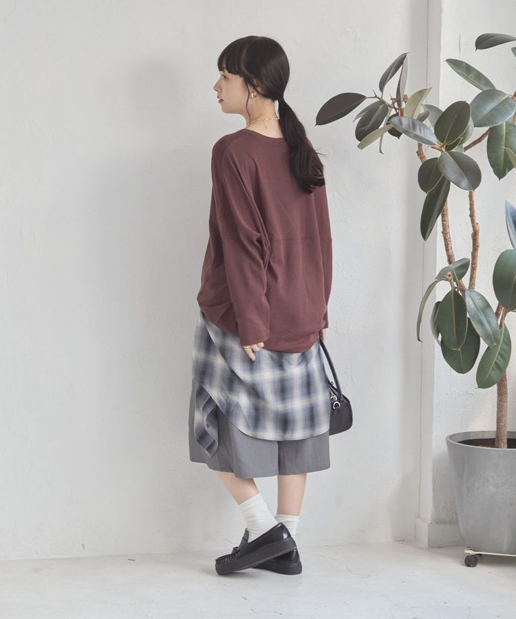 AMERICAN HOLIC「ロングスリーブコクーンプルオーバー」|Tシャツ・カットソー|