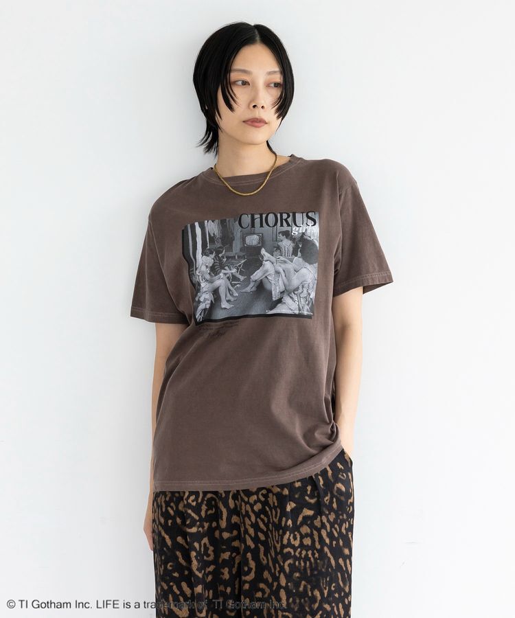 GARAGE OF GOOD CLOTHING「【GOOD ROCK SPEED】LIFE PC Photo T-shirts」|Tシャツ・カットソー|Brown