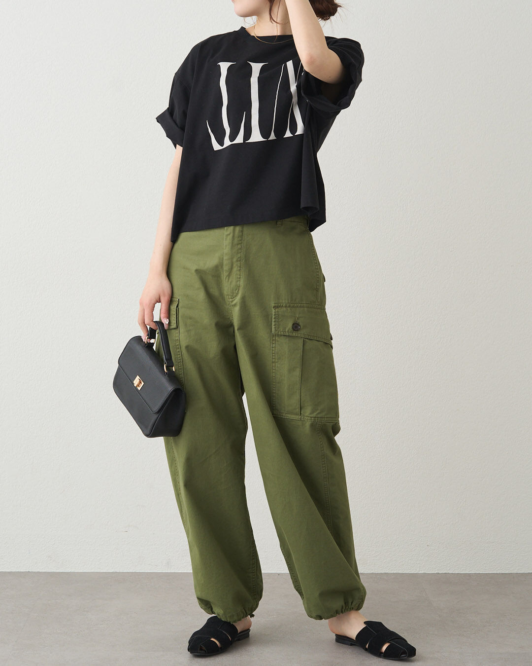  「リバースロゴTシャツ」|プルオーバー|