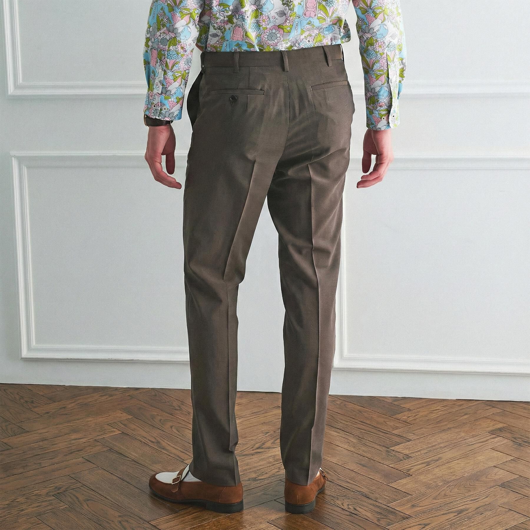 TAKEO KIKUCHI「【BOWLER HAT LABEL】トロピカルシャンブレー スラックス」|その他|