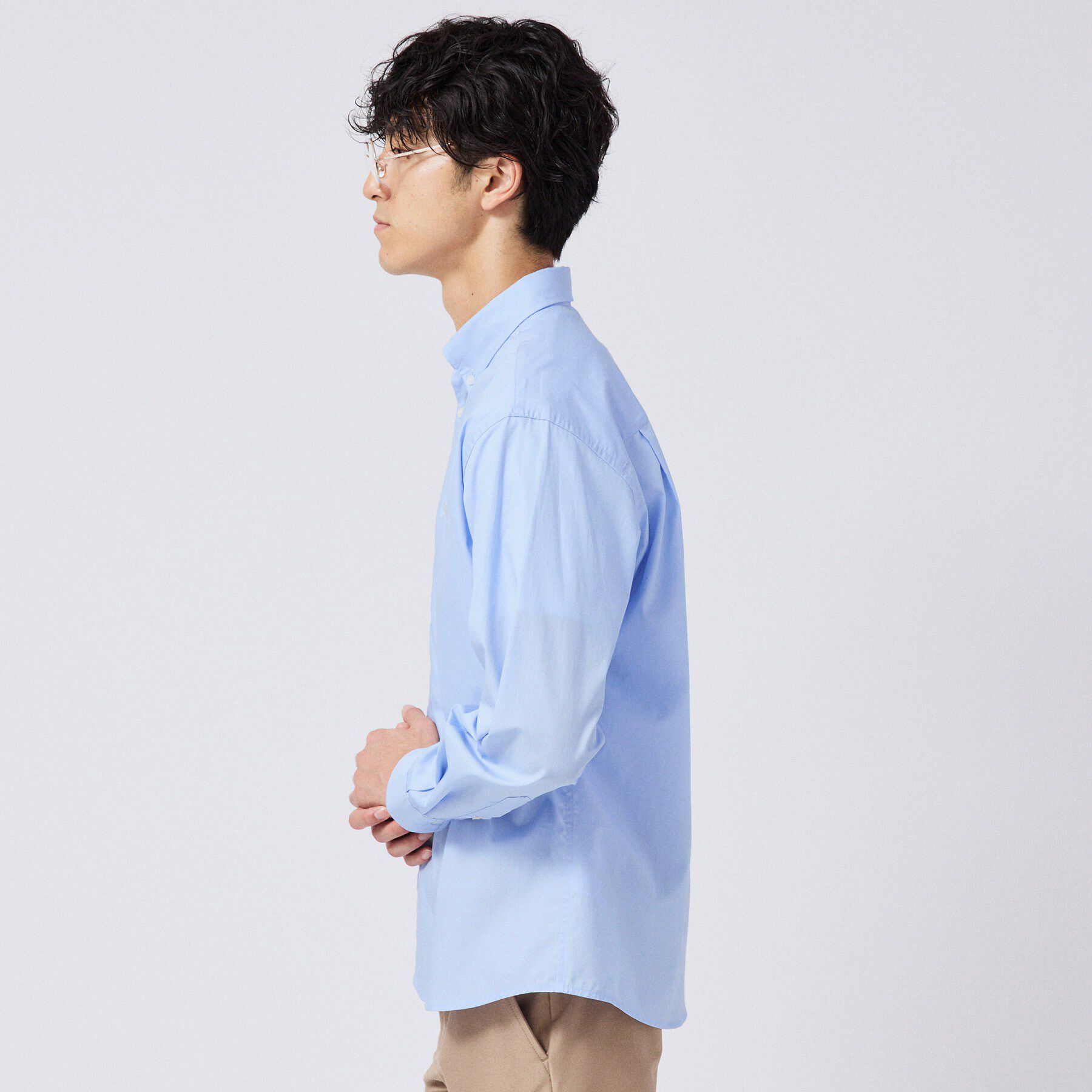TAKEO KIKUCHI「【LIMITED】ワンポイント刺繍ボタンダウンシャツ」|シャツ・ブラウス|