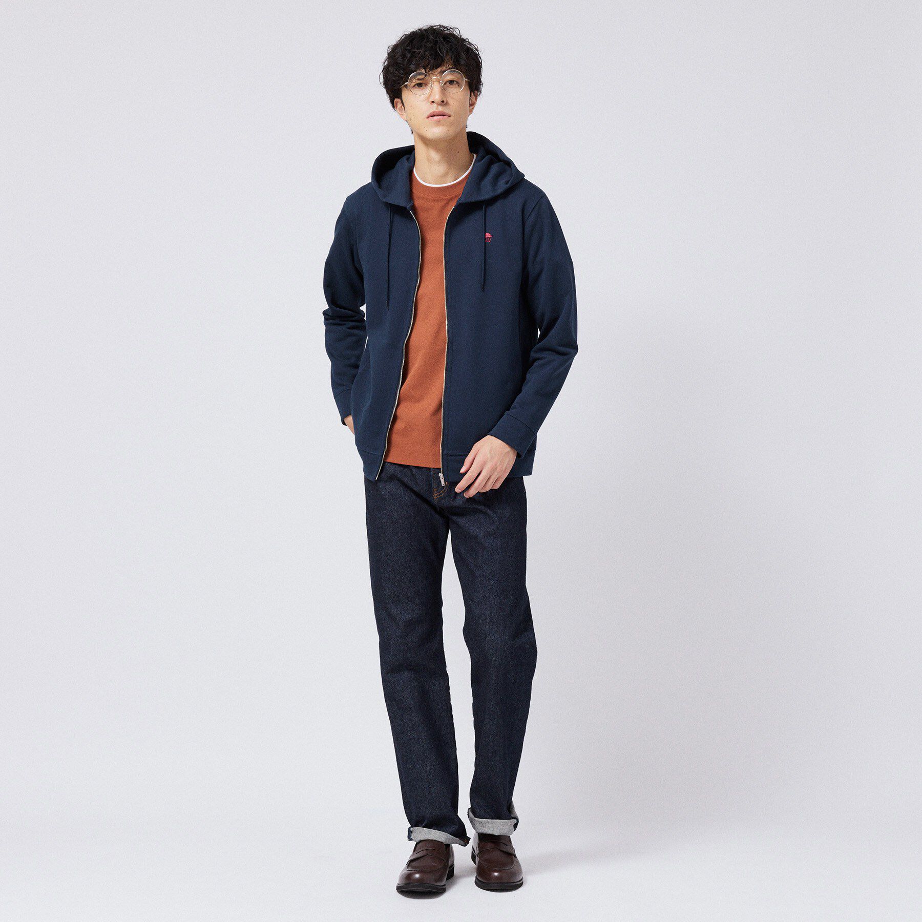 TAKEO KIKUCHI「【LIMITED】裏毛フーテッドパーカー」|パーカー|