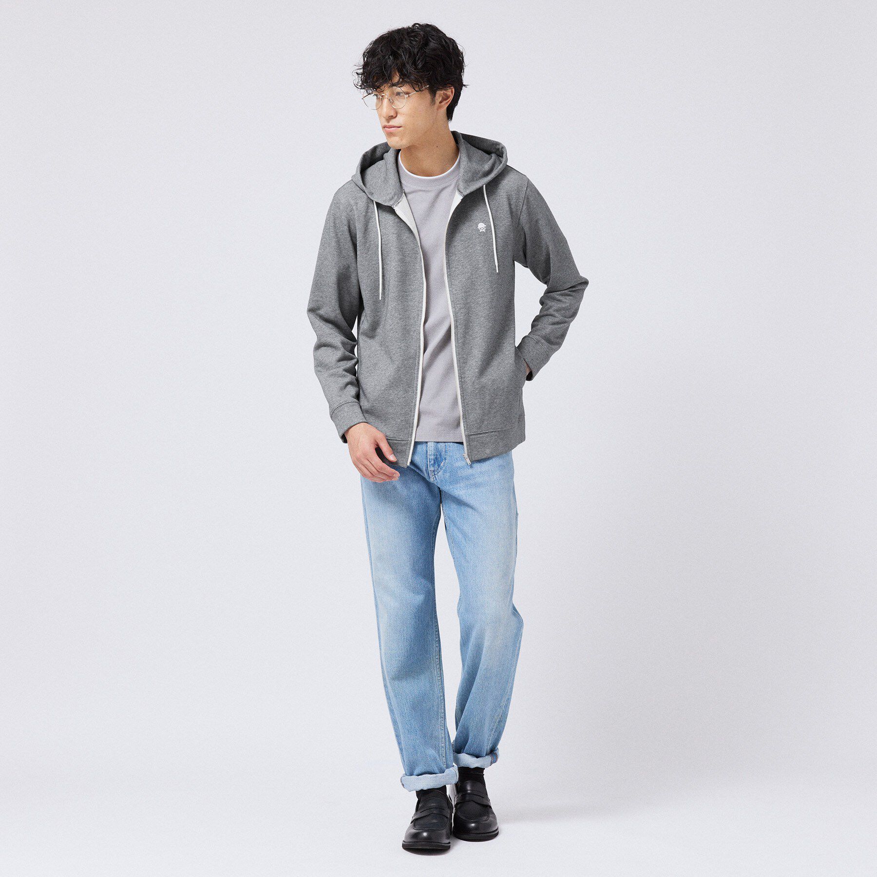 TAKEO KIKUCHI「【LIMITED】裏毛フーテッドパーカー」|パーカー|