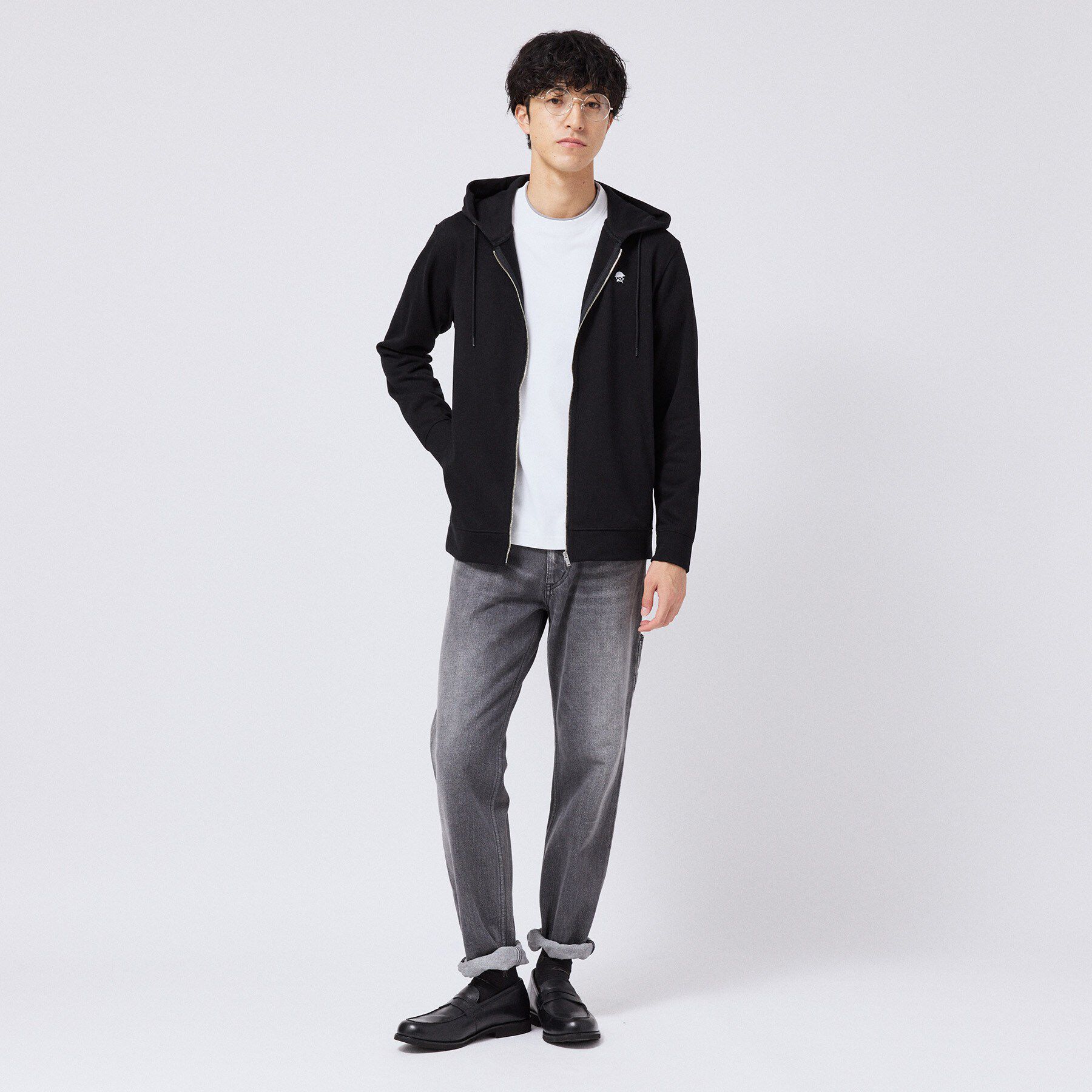 TAKEO KIKUCHI「【LIMITED】裏毛フーテッドパーカー」|パーカー|