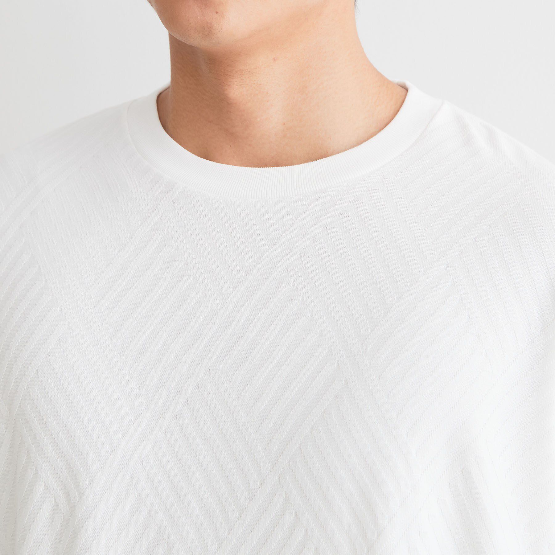 THE SHOP TK「【ジャケットスタイルにも◎】リンクス柄 長袖Tシャツ」|Tシャツ・カットソー|