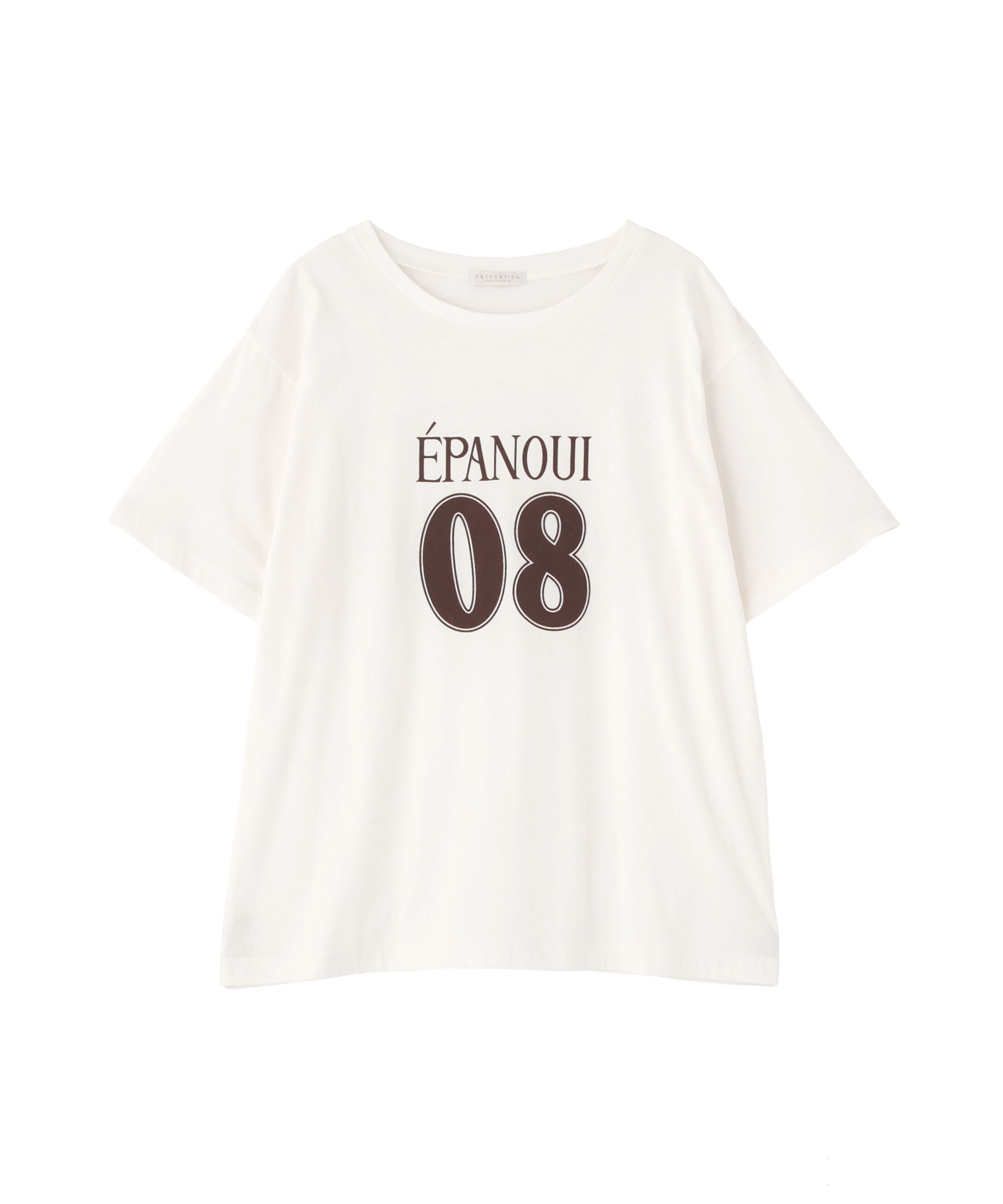 PROPORTION BODY DRESSING「ナンバーリングTシャツ」|Tシャツ・カットソー|