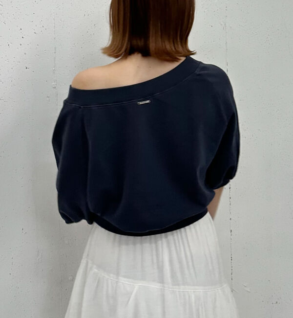 archives「ピグメントオフショルスウェット」|Tシャツ・カットソー|