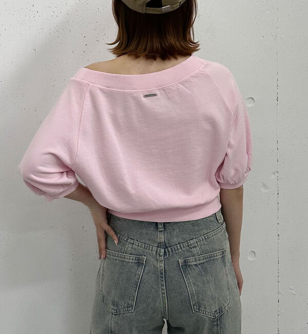 archives「ピグメントオフショルスウェット」|Tシャツ・カットソー|