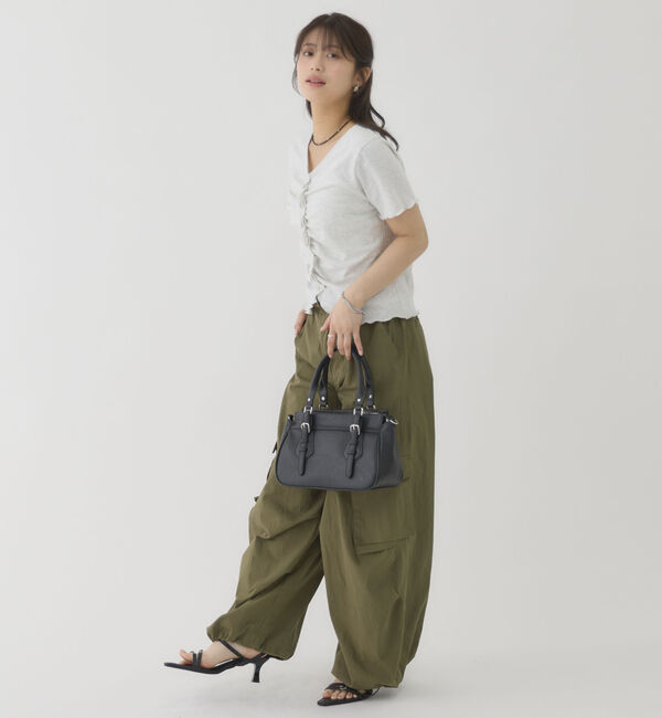 archives「ハーフスリーブフロントタックカットＴＯＰＳ」|Tシャツ・カットソー|