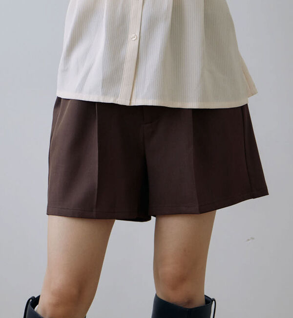 archives「【ＯＮかわ】ウォッシャブルベルト付きショートパンツ／」|その他|BROWN