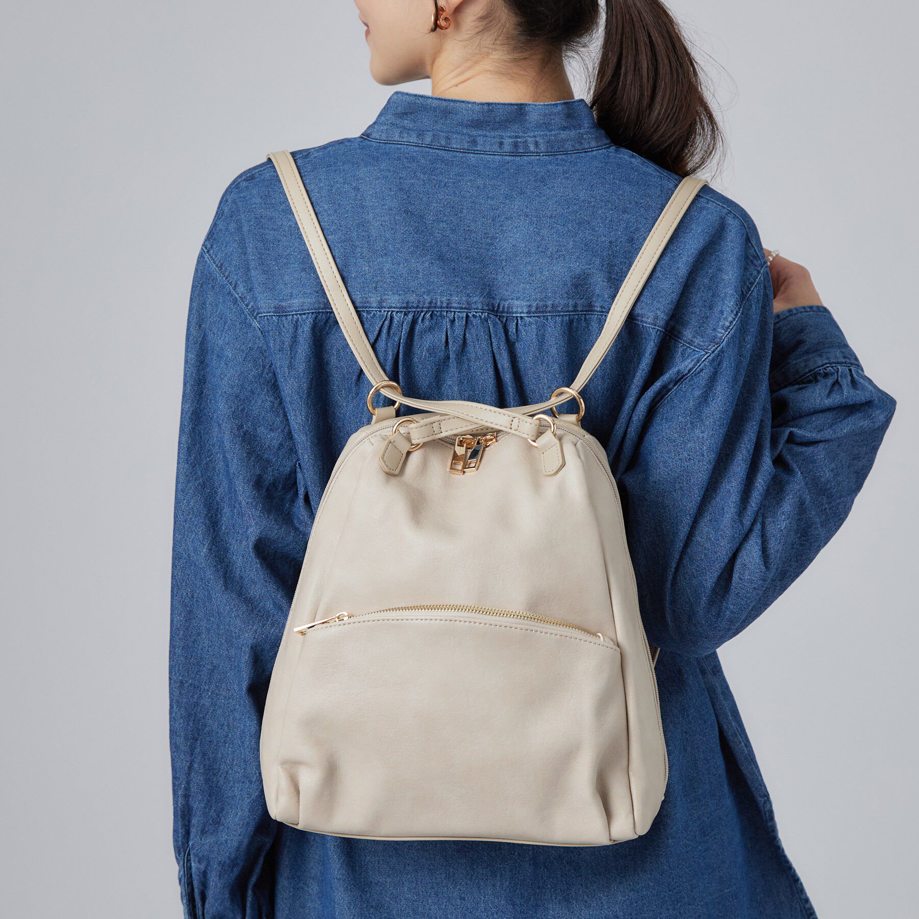 SHOO･LA･RUE「【2WAY】ショルダーにもなるリュック」|リュック|