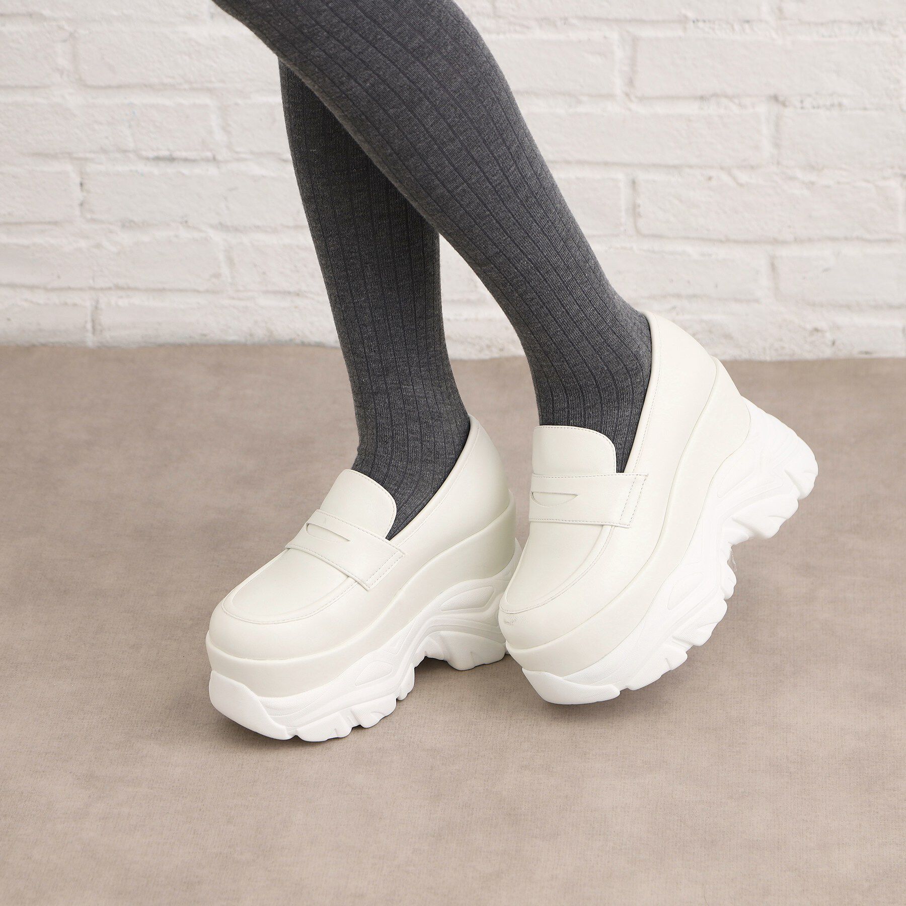 ESPERANZA「厚底スニーカーソール ローファー」|スニーカー|