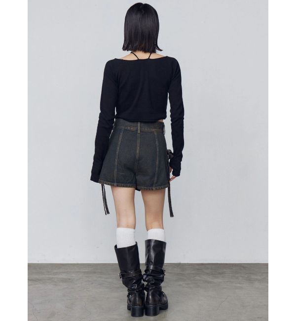EMODA「2WAYストリングリブトップス」|Tシャツ・カットソー|