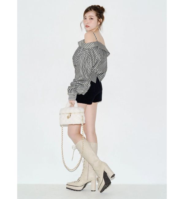 EVRIS「ハイゲージニットショートパンツ」|その他|
