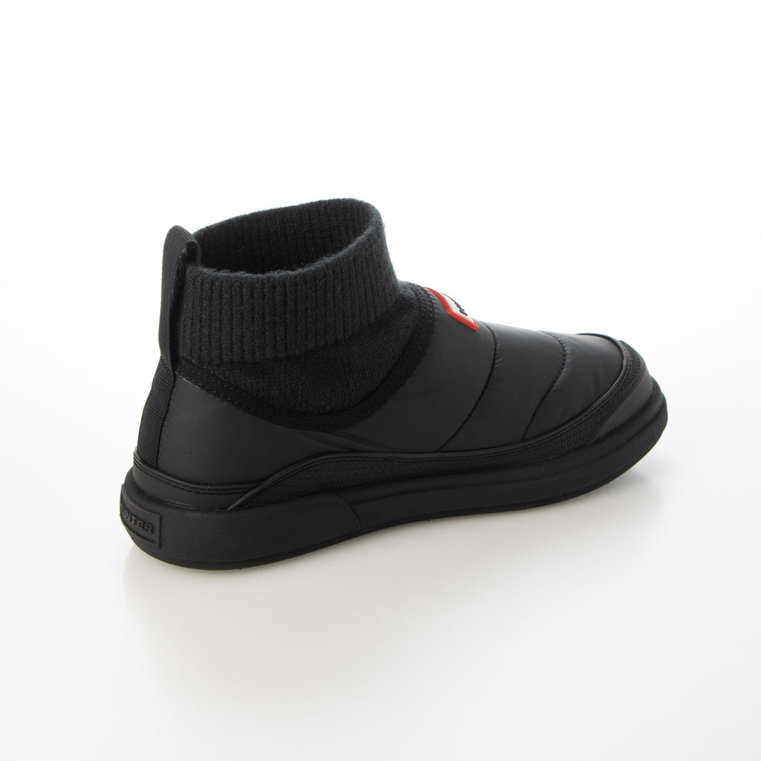 HUNTER「MENS IN/OUT PUFFER KNIT BOOT」|ショートブーツ|