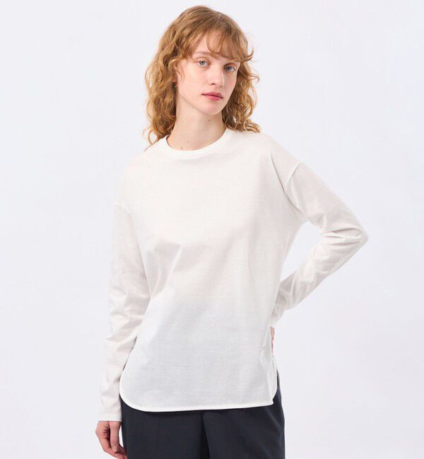 MACKINTOSH PHILOSOPHY「ラウンドヘムシルケットカットソー」|Tシャツ・カットソー|
