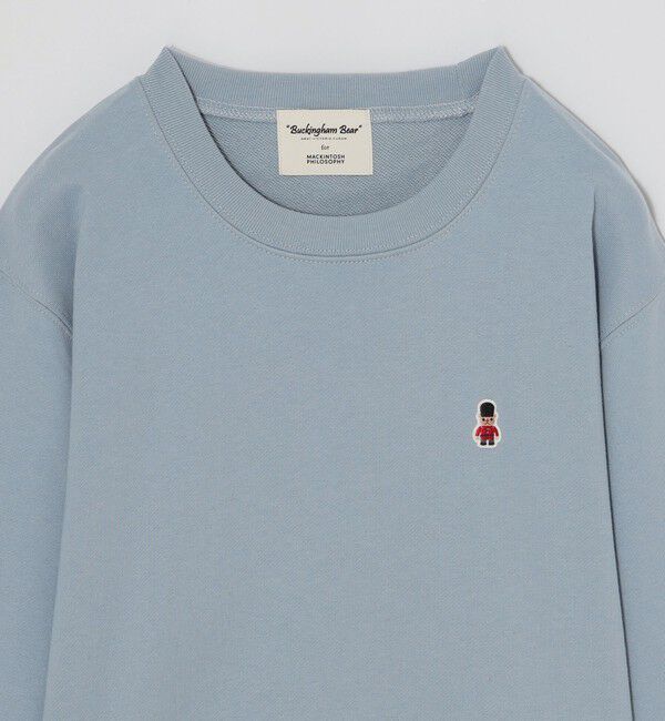 MACKINTOSH PHILOSOPHY「【WEB&一部店舗限定】バッキンガムベア ワッペンスウェット」|Tシャツ・カットソー|