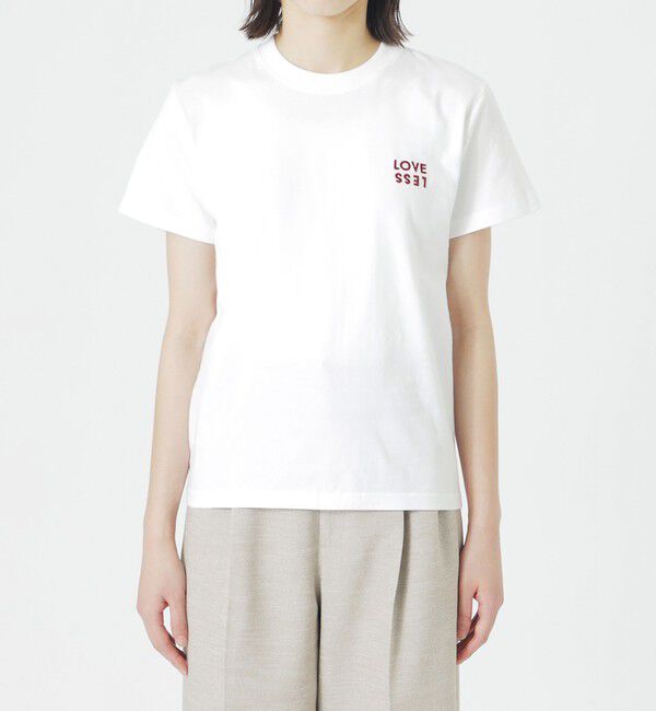  「LVLSエンブロイダリーTシャツ」|Tシャツ・カットソー|