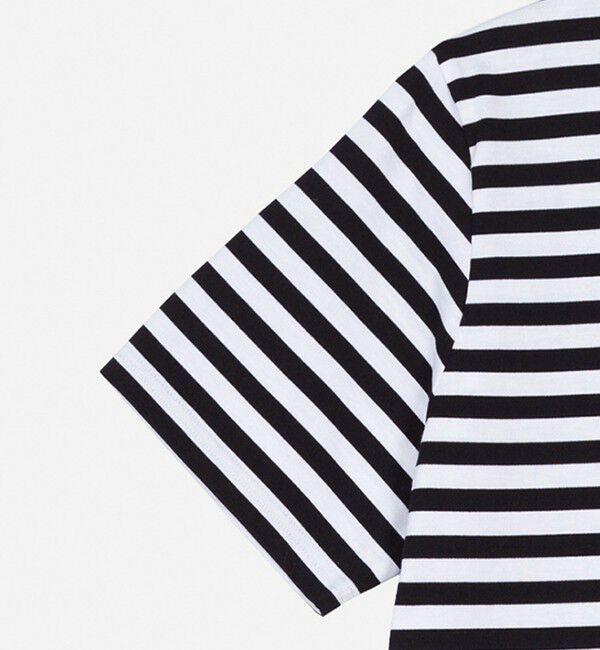 Marimekko「Tasaraita Unikko Tシャツ」|Tシャツ・カットソー|