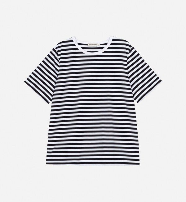 Marimekko「Tasaraita Unisex Tシャツ」|Tシャツ・カットソー|