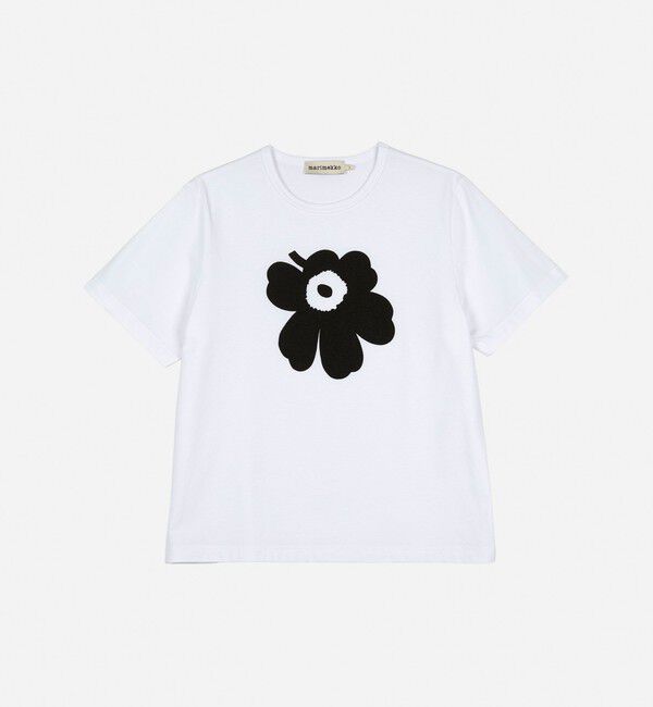 Marimekko「Erna Unikko Placement Tシャツ」|Tシャツ・カットソー|
